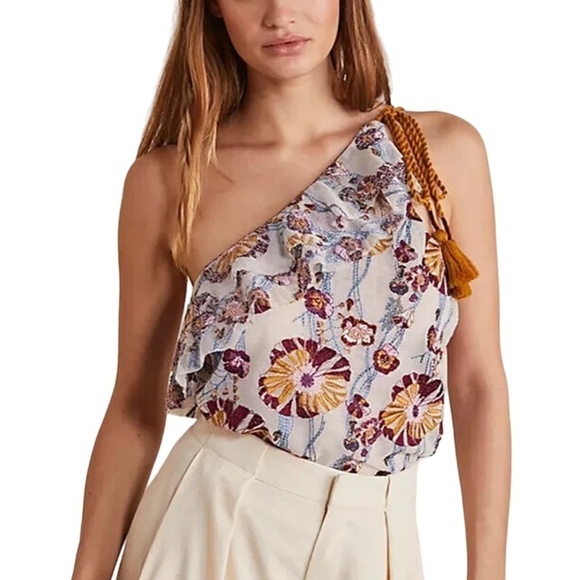 Intimately Free People Day Date Bodysuit Blouse Rope & Floral Embroidered Detail - Picture 10 of 16